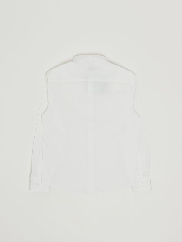 2. Camisa de niño en algodón elástico Blanco GCDS c1bjqh518t330