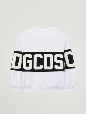 2. Boys' cotton-blend sweatshirt Black and White