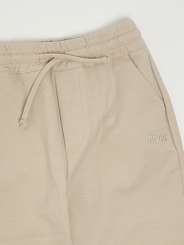 3. Boys' stretch cotton-blend trousers Beige GCDS c1bkqi511t328