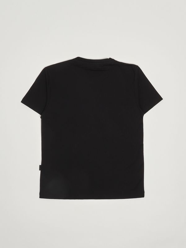 2. T-shirt bambino in cotone Nero GCDS c1bjqc608j105