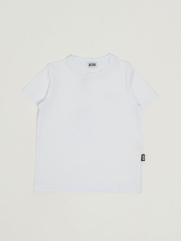 1. Boys' cotton T-shirt White GCDS c1bkqc608j105