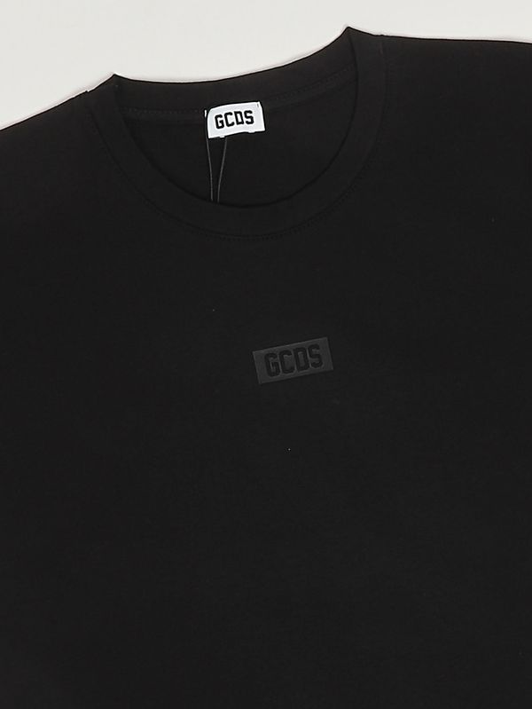 3. T-shirt bambino in cotone Nero GCDS z0ujqc604j105