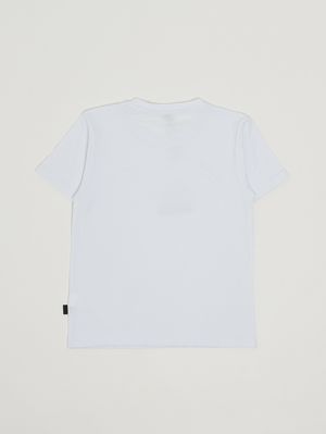 2. Kinder-T-Shirt aus Baumwolle Optisches Weiß