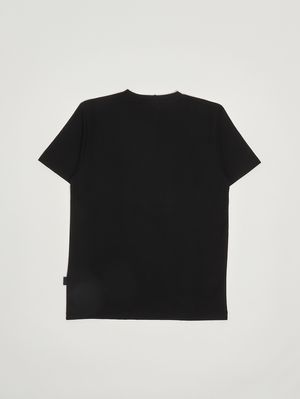 2. T-shirt bambino in cotone Nero