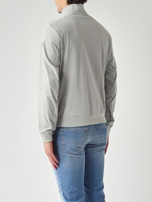 4. Chaqueta de hombre Performing en jersey elástico Aluminio