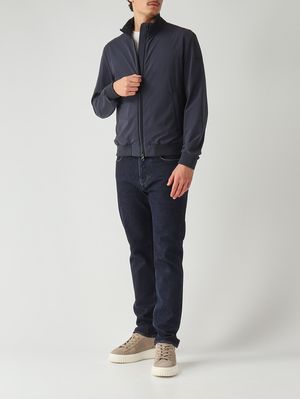 2. Giacca uomo Performing in jersey stretch Navy