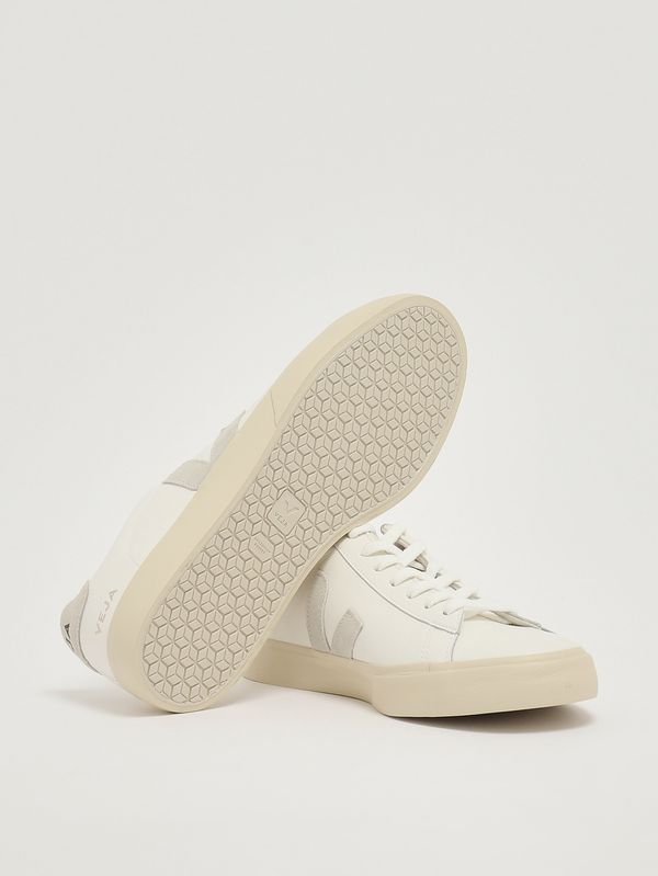 4. Men's Campo leather sneakers White V Natural Veja cp0502429