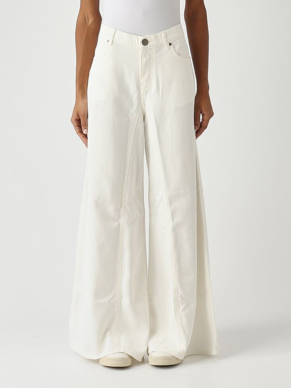 1. Jeans donna in lyocell e cotone Bianco Pinko 106228a32p