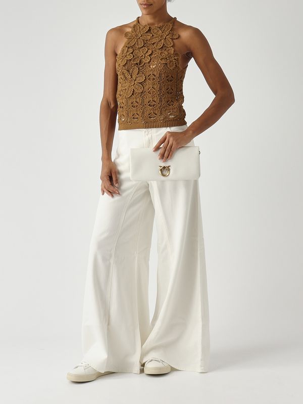 2. Jeans donna in lyocell e cotone Bianco Pinko 106228a32p