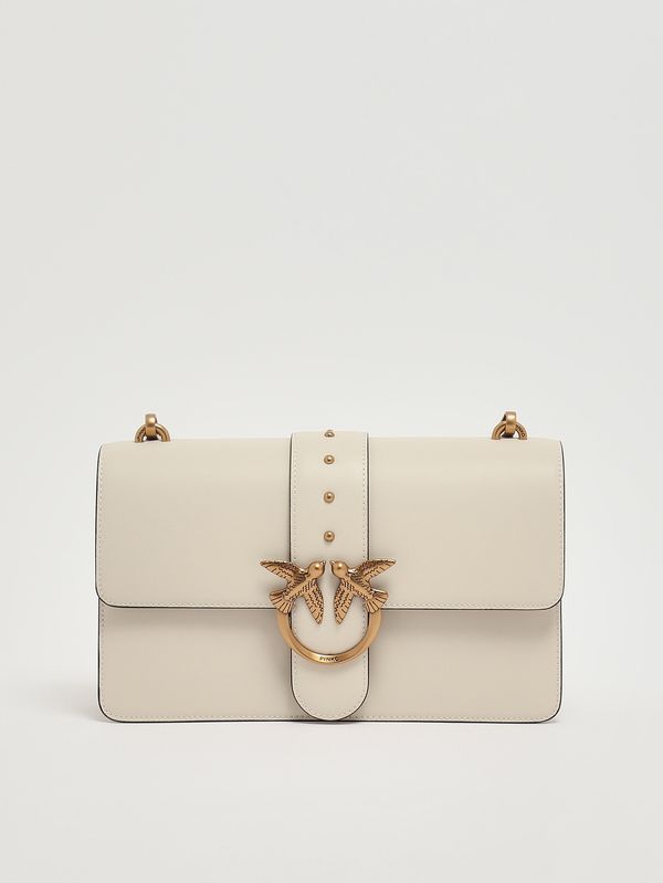1. Borsa donna Love One Classic ST in pelle Bianco Pinko 105857a0f1