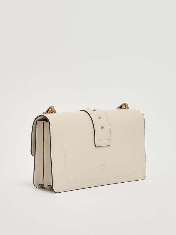 3. Borsa donna Love One Classic ST in pelle Bianco Pinko 105857a0f1