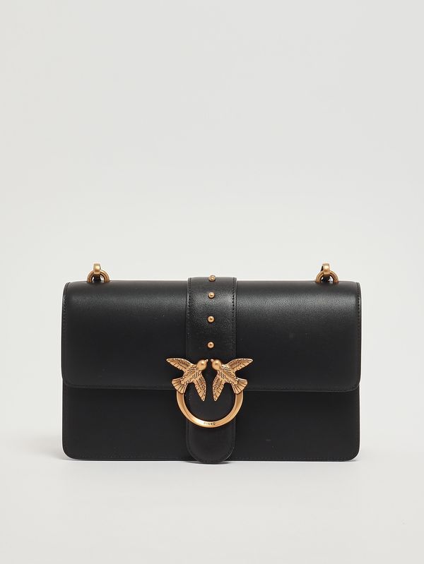 Sac Love One Classic ST en cuir pour femme Noir Pinko