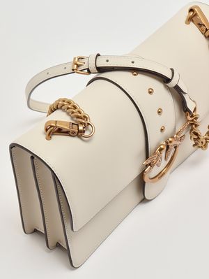 6. Borsa donna Love One Classic ST in pelle Bianco