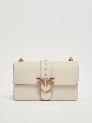 1. Borsa donna Love One Classic ST in pelle Bianco