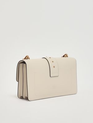 3. Borsa donna Love One Classic ST in pelle Bianco