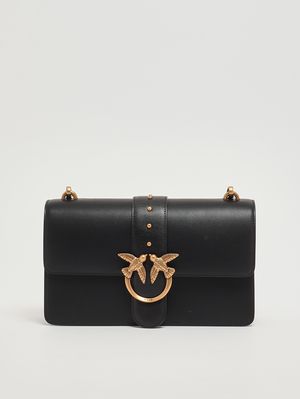 1. Borsa donna Love One Classic ST in pelle Nero