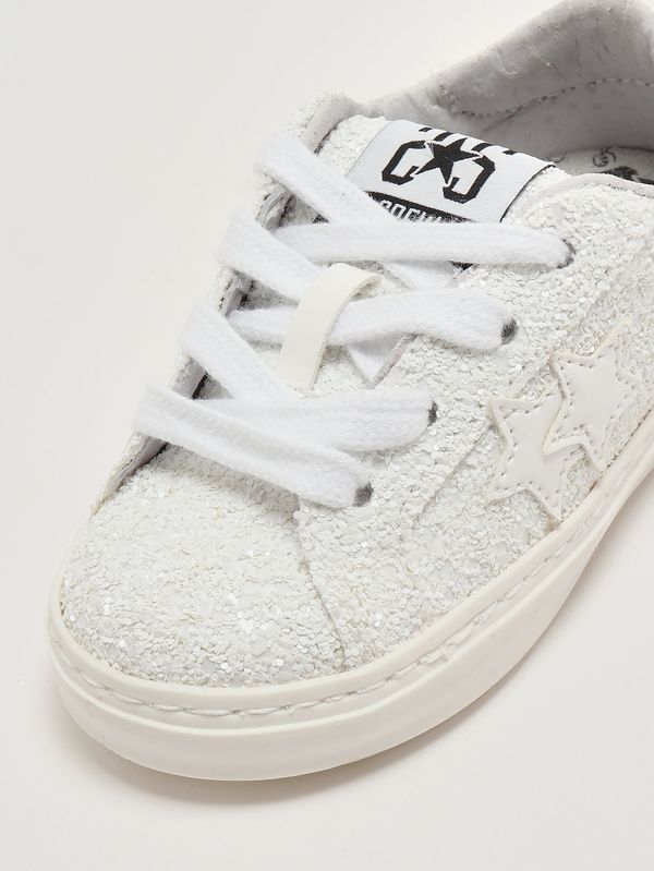 5. Girls' leather sneakers White 2Star 2sb3400