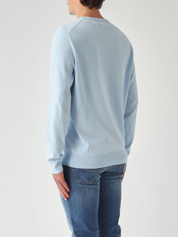 3. Herren-Slim-Fit-Pullover aus reiner Baumwolle, 100% Better Cotton Blau Polo Ralph Lauren 710890558
