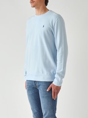2. Herren-Slim-Fit-Pullover aus reiner Baumwolle, 100% Better Cotton Blau