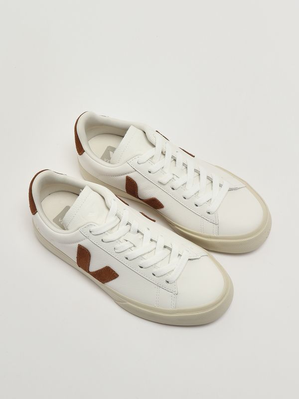 2. Sneakers donna Campo in pelle White-Cognac Veja cp0521058