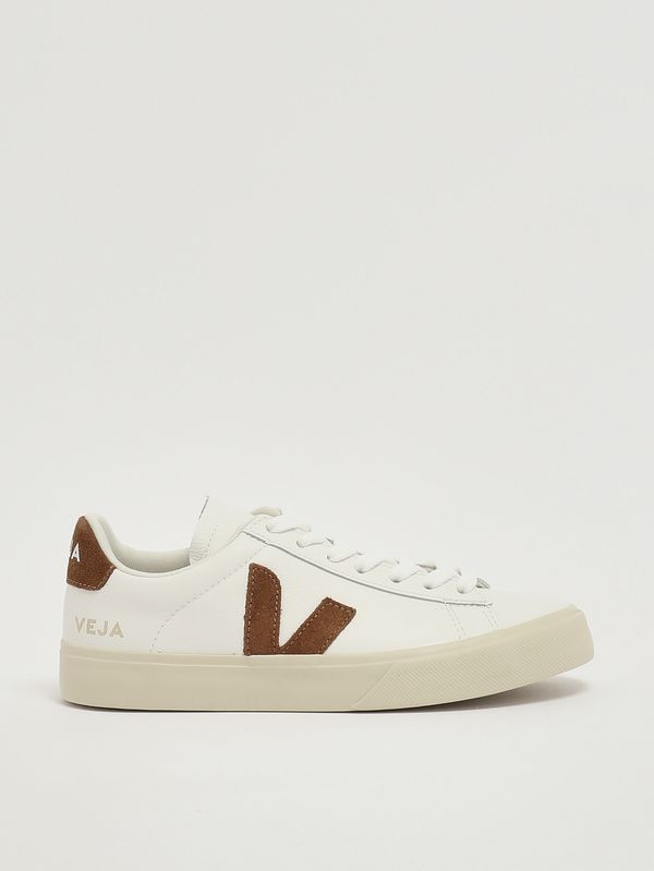 1. Sneakers donna Campo in pelle White-Cognac Veja cp0521058