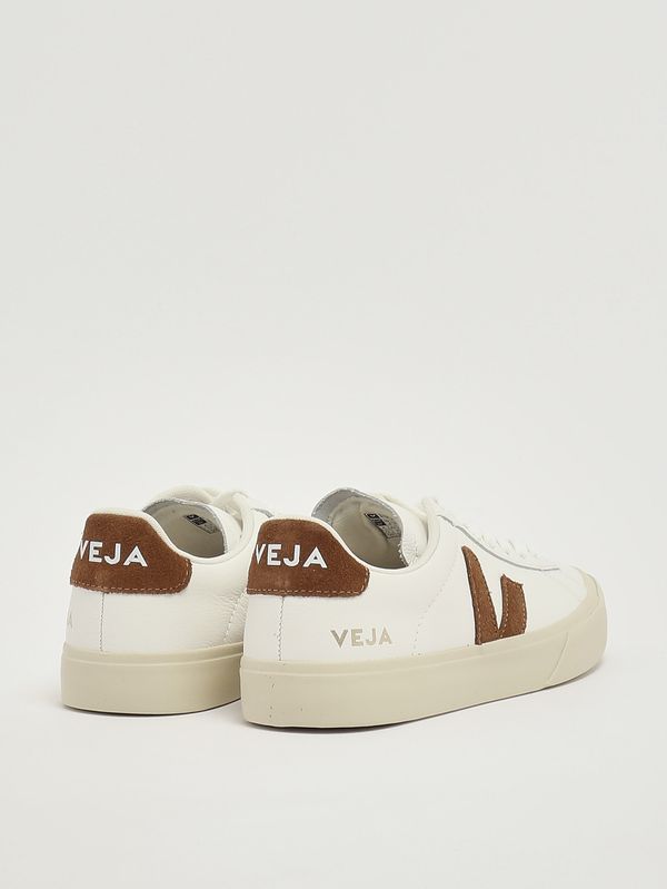 3. Sneakers donna Campo in pelle White-Cognac Veja cp0521058