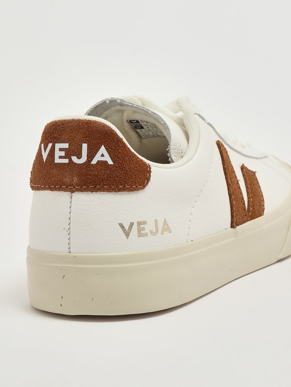 5. Sneakers donna Campo in pelle White-Cognac Veja cp0521058