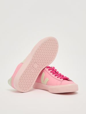 4. Veja mujer Campo de piel Rosa intenso