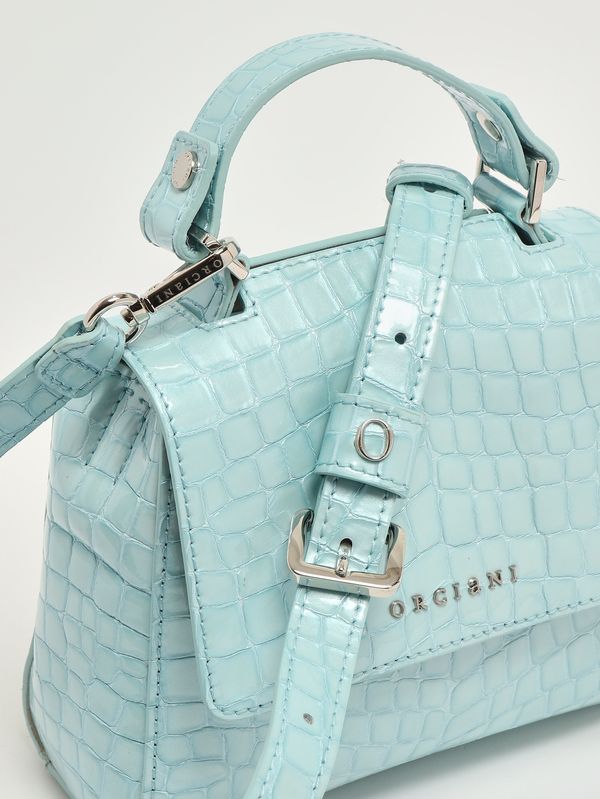6. Damentasche Sveva XS Cocco Glow aus Leder Wasser Orciani b02019cgw