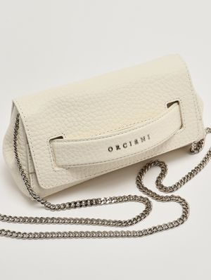 6. Bolso de mujer Gossip Soft de piel martillada Blanco