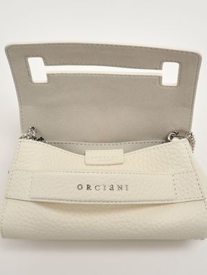 5. Bolso de mujer Gossip Soft de piel martillada Blanco