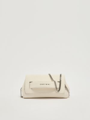4. Bolso de mujer Gossip Soft de piel martillada Blanco