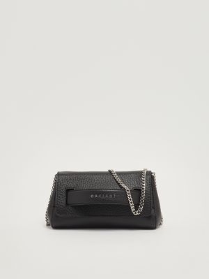 4. Bolso de mujer Gossip Soft de piel martillada Negro