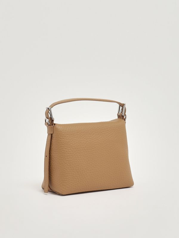 3. Bolso de mujer Nana Small Soft de piel granulada Galleta Orciani b02175sof