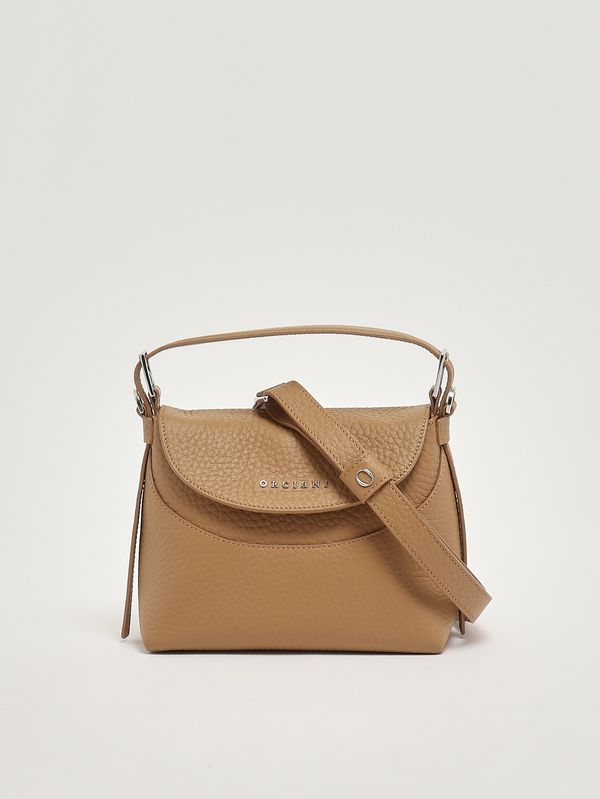 4. Bolso de mujer Nana Small Soft de piel granulada Galleta Orciani b02175sof