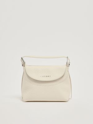 1. Bolso de mujer Nana Small Soft de piel granulada Blanco