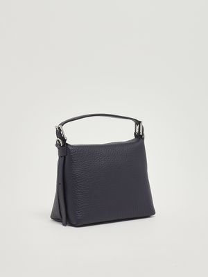 3. Bolso de mujer Nana Small Soft de piel granulada Azul marino