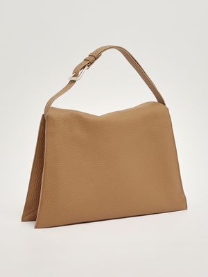 3. Women's Trinity Midi Soft leather bag Cookie