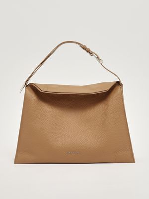 1. Women's Trinity Midi Soft leather bag Cookie