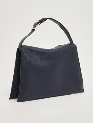 3. Women's Trinity Midi Soft leather bag Navy