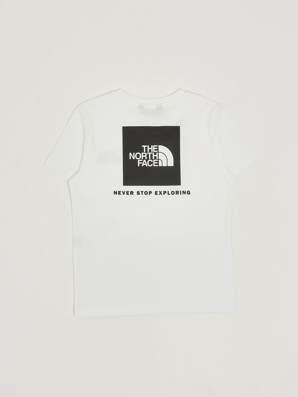 2. Boys' cotton T-shirt White The North Face nf0a8efn