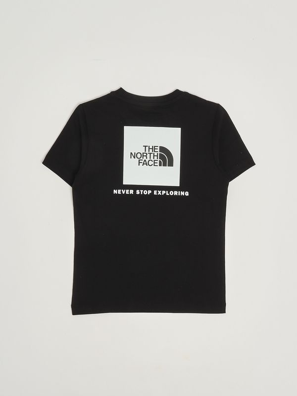 2. Camiseta de algodón para niño Negro The North Face nf0a8efn