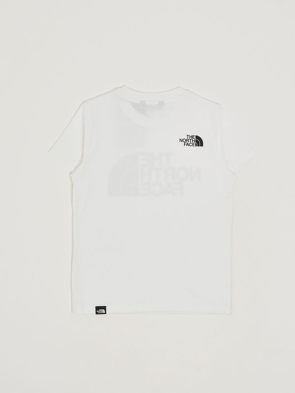 2. Kinder-T-Shirt aus Baumwollmischung Weiß The North Face nf0a8ehg