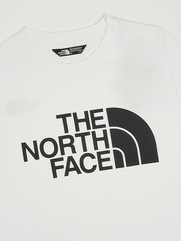 3. Kinder-T-Shirt aus Baumwollmischung Weiß The North Face nf0a8ehg