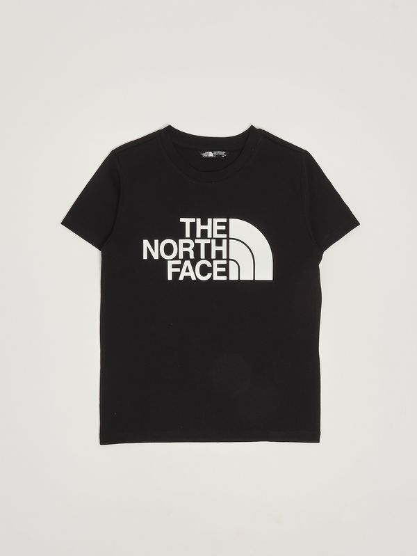 1. Camiseta para niño de mezcla de algodón Negro The North Face nf0a8ehg