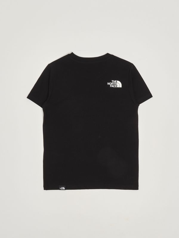 2. Camiseta para niño de mezcla de algodón Negro The North Face nf0a8ehg