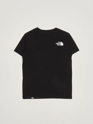 2. Camiseta para niño de mezcla de algodón Negro