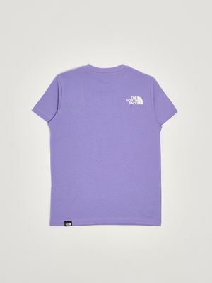 2. T-shirt enfant en coton mélangé Violette
