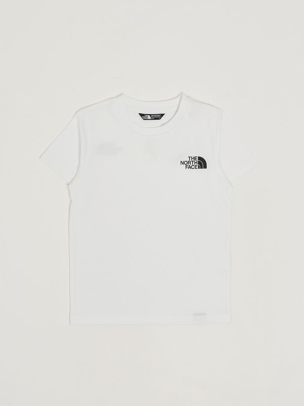 1. Kinder-T-Shirt aus Baumwollmischung Weiß The North Face nf0a87t4