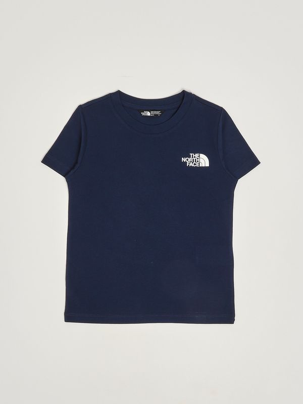1. T-shirt enfant en coton mélangé Bleu The North Face nf0a87t4
